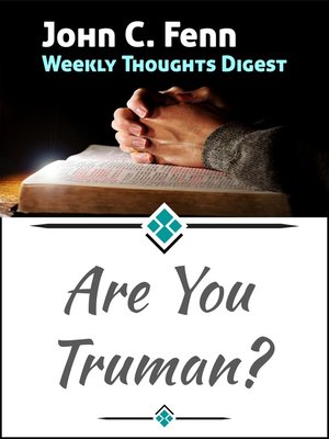 cover image of Are You Truman?